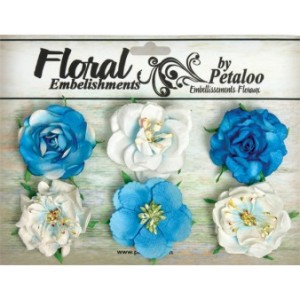 Roses Collection Marine Blue (Turquoise)